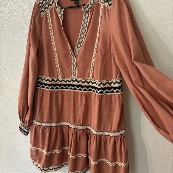 INC International Concepts dress boho crochet - Picture 13 of 13